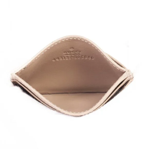 Authentic Gucci GG Marmont Taupe Card Holder - Picture 4 of 7